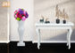 Białe wazony podłogowe z włókna szklanego Artykuły gospodarstwa domowego Artykuły dekoracyjne Weselne wazony stołowe