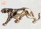Figurki zwierząt Polyresin ze złotej folii Dekoracja wnętrz