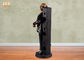 Antyczny posąg żywicy poliresynowej o wysokości 110 cm Figurka Butler z żywicy 3 Posągi na wino
