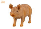 Wystrój domu Naturalnej wielkości Figurki zwierzęce Figurka zwierzęca Rzeźba świni Posąg podłogowy
