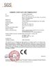Chiny Meizhou JHR Trading Co., Ltd. Certyfikaty